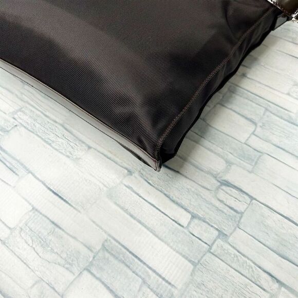 Gucci Bamboo Handle Black Nylon Satchel Bag - Picture 8 of 16